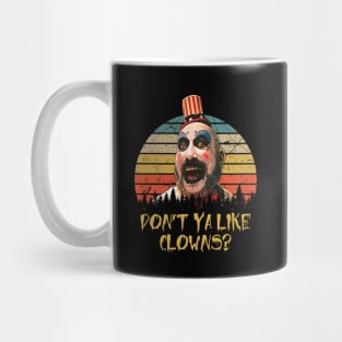 Vintage Don't Ya Like Clowns Mug